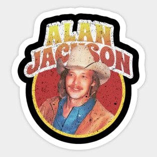 Alan Jackson Country Music Legend Sticker